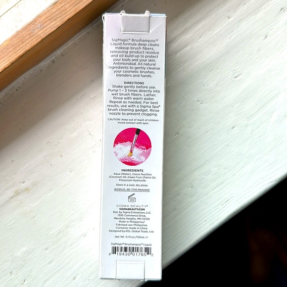 Sigma Beauty Sigmagic Foam Makeup Brush Shampoo – Makeup Brush Cleaner 5.1oz NWT - Picture 3 of 3